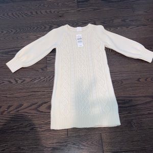 NWT GAP 3T GIRLS SWEATER DRESS
